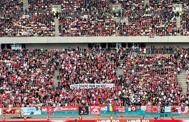 Dinamo, record de suporteri pe Arena Națională în ultimii 4 ani » De dinainte de pandemie n-au mai fost atât de mulți „câini” în tribune