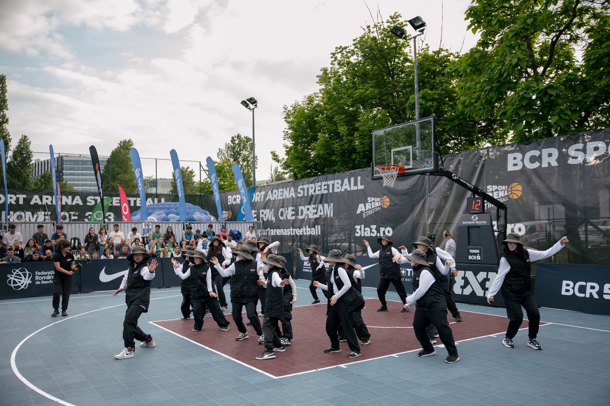 Politehnica a fost luată cu asalt la prima etapă Sport Arena Streetball
