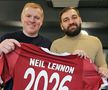 Neil Lennon, prezentat oficial la Rapid