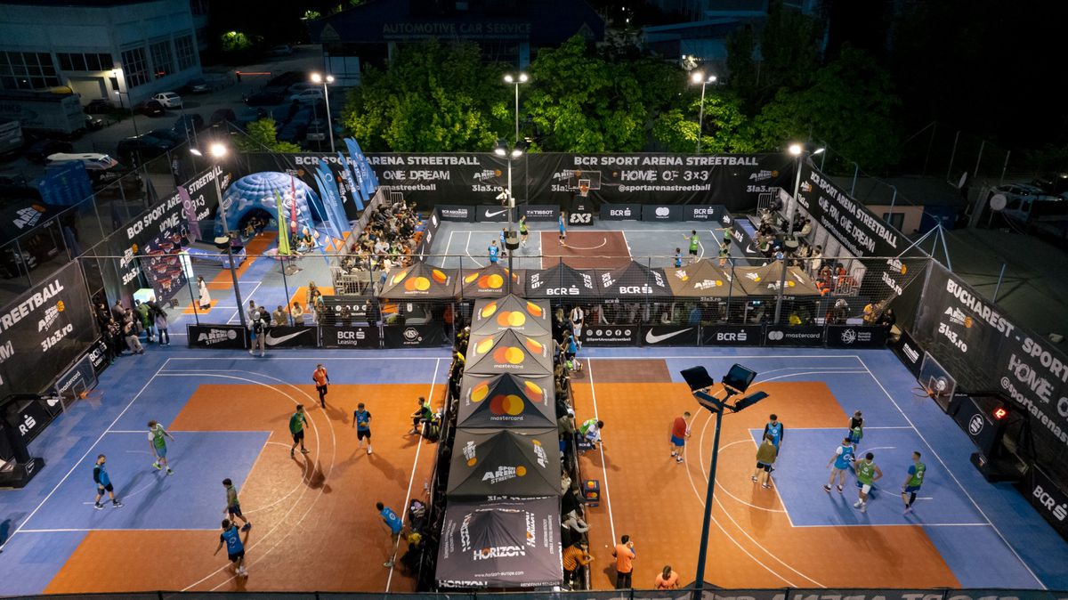 Politehnica a fost luată cu asalt la prima etapă Sport Arena Streetball