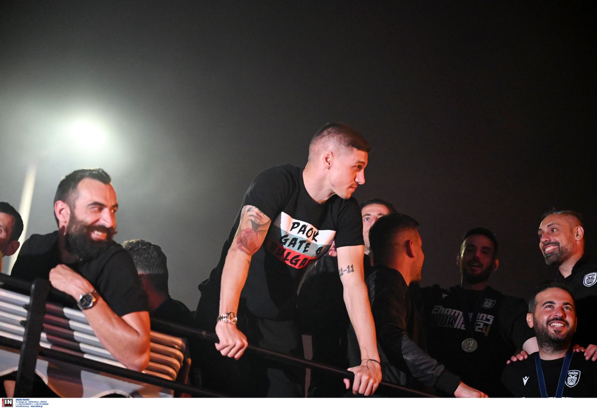 PAOK, sărbătoare pe străzile din Salonic