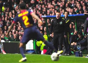 Neil Lennon, noul antrenor al Rapidului, protagonist în meciul care l-a șocat pe Lionel Messi în Liga Campionilor