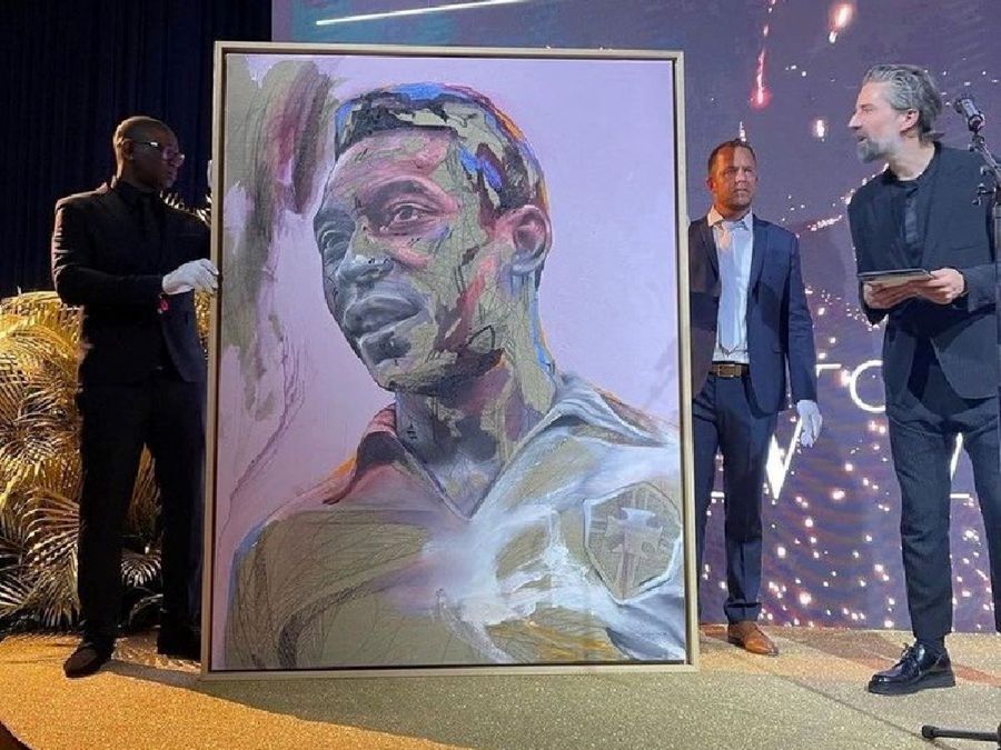 Mbappé a plătit 520.000 de euro pentru un tablou! Licitație încinsă cu un fost coechipier de la PSG