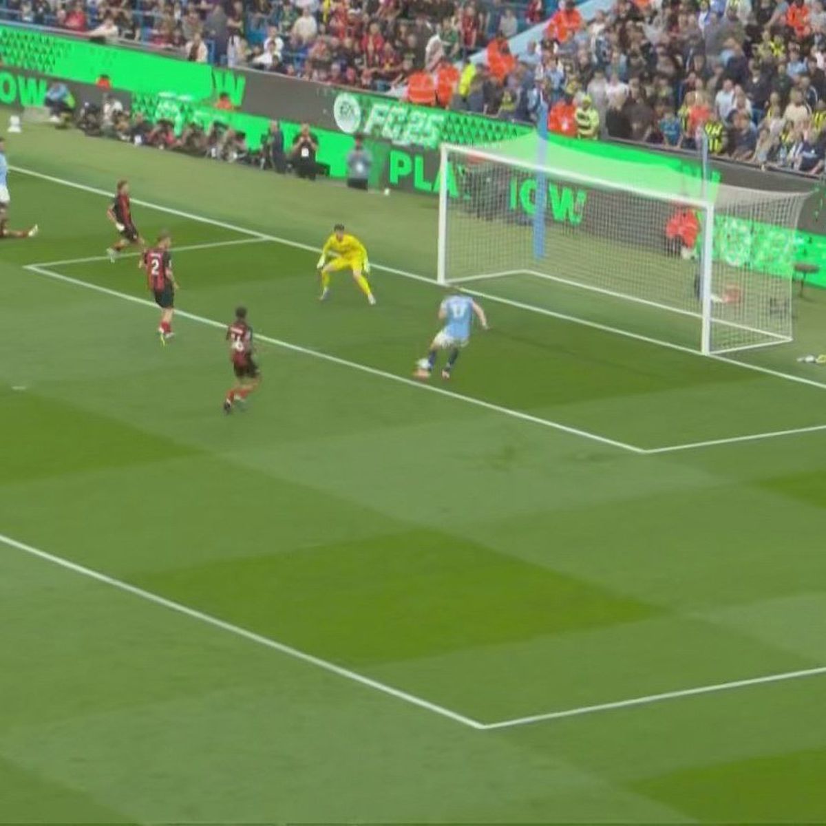 Kevin de Bruyne, în Manchester City - Bournemouth