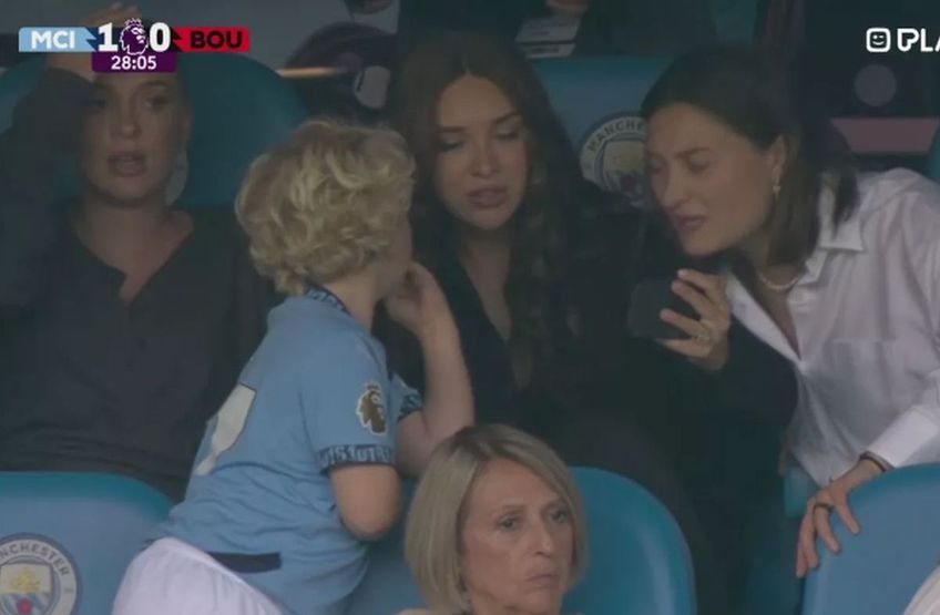 GALERIE FOTO Nici soției nu i-a venit să creadă! Ratarea uluitoare a lui De Bruyne, pe repeat în tribune la Manchester City - Bournemouth