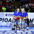 Cristina Neagu și Crina Pintea la ultimul meci oficial al celei dintâi Foto: Cristi Preda / Gazeta Sporturilor