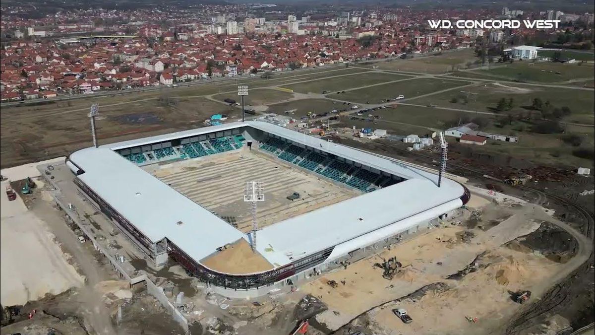 Stadionul din pădure, construit cu 30 milioane de euro, va găzdui primul mare meci! Echipa locală n-a jucat vreodată pe prima scenă