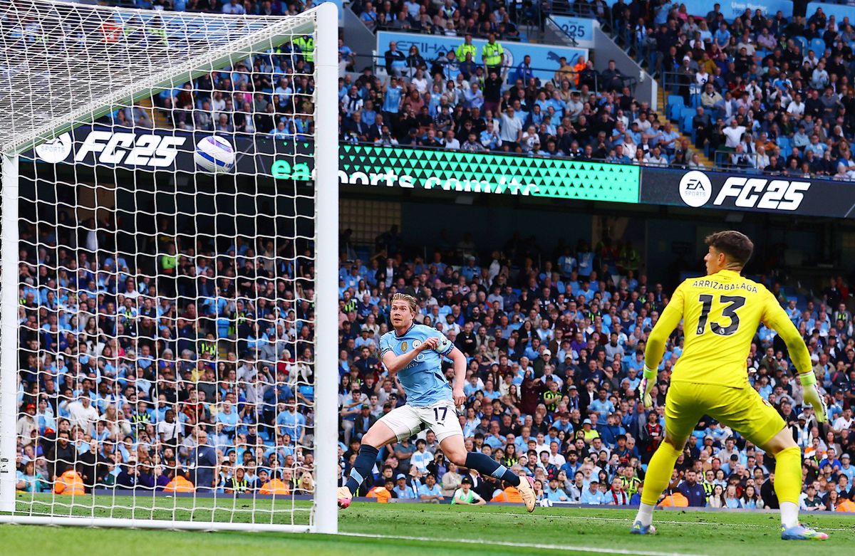 Kevin de Bruyne, în Manchester City - Bournemouth