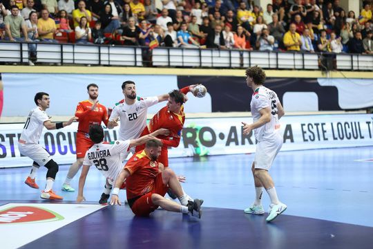 România, calificată a doua oară la rând la Campionatul European de Handbal Masculin/Foto: Facebook (FRH - Federația Română de Handbal)