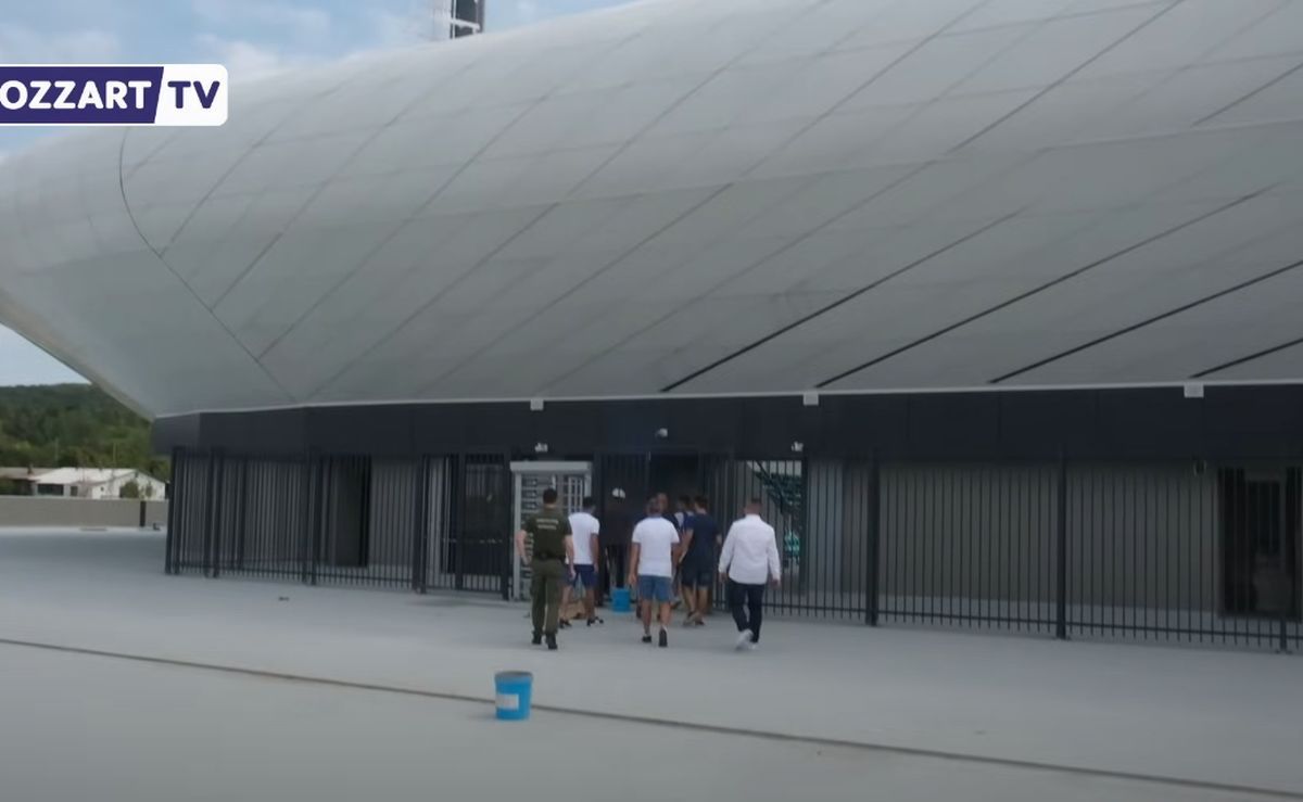 Stadionul din pădure, construit cu 30 milioane de euro, va găzdui primul mare meci! Echipa locală n-a jucat vreodată pe prima scenă