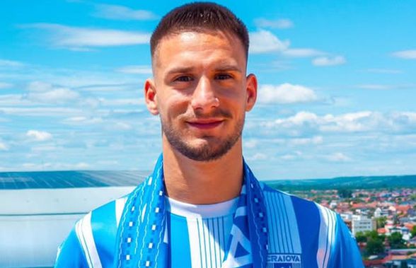 Mihnea Rădulescu, după ce a fost transferat de Universitatea Craiova: „Sunt un jucător mingicar” + Ce a discutat cu Mirel Rădoi