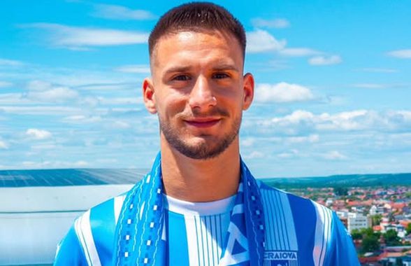 Mihnea Rădulescu, după ce a fost transferat de Universitatea Craiova: „Sunt un jucător mingicar” + Ce a discutat cu Mirel Rădoi