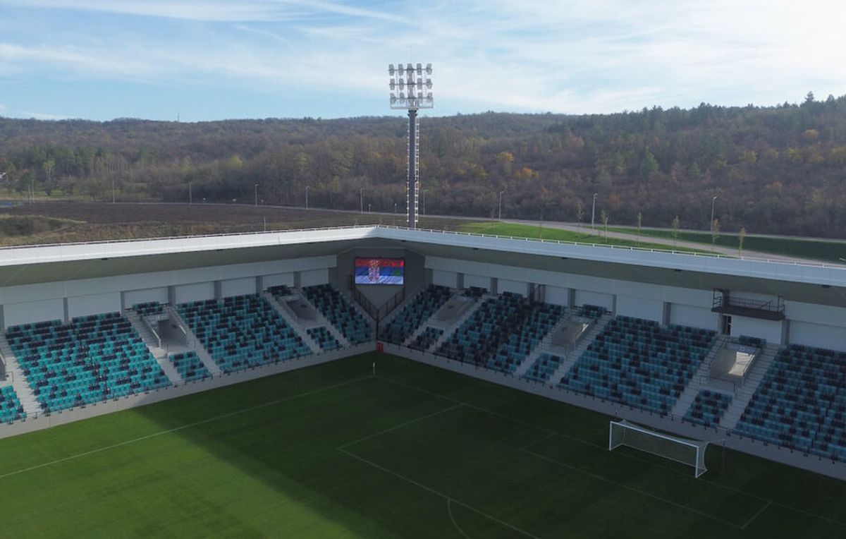 Stadionul din pădure, construit cu 30 milioane de euro, va găzdui primul mare meci! Echipa locală n-a jucat vreodată pe prima scenă