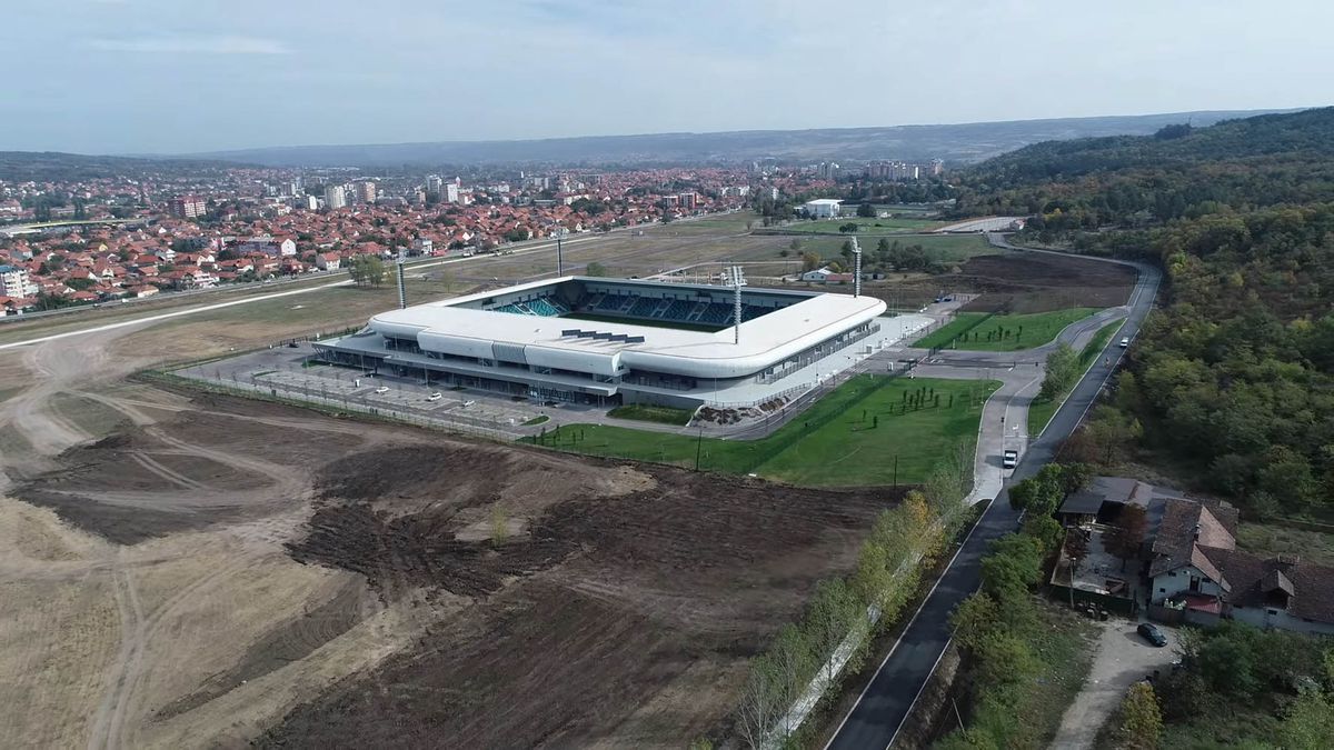 Stadionul din pădure, construit cu 30 milioane de euro, va găzdui primul mare meci! Echipa locală n-a jucat vreodată pe prima scenă