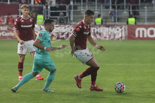 Alex Dobre în Rapid - CFR Cluj 1-4 / Foto: Ionuț Iordache GSP