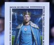 Kevin de Bruyne, în Manchester City - Bournemouth
