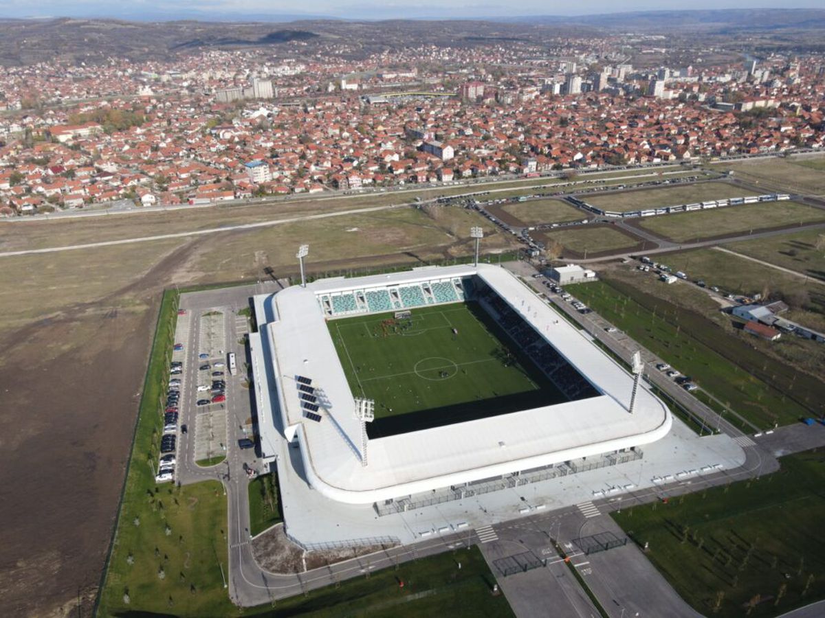 Stadionul din pădure, construit cu 30 milioane de euro, va găzdui primul mare meci! Echipa locală n-a jucat vreodată pe prima scenă