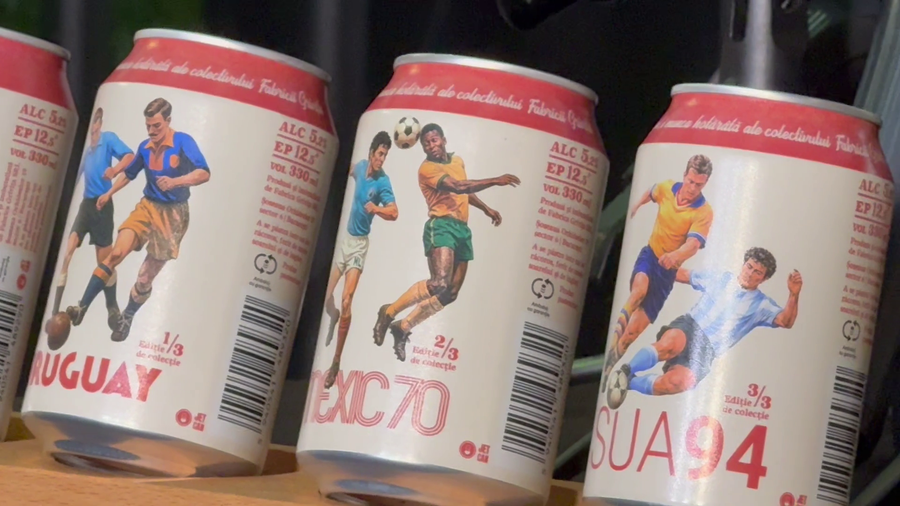 Dozele lansate după o idee Matei și Mircea Lucescu S-a lansat berea de colecție pentru Campionatul Mondial, după o idee a lui Mircea Lucescu! „Sunt momente de neuitat”