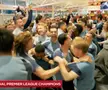 Fotbaliștii lui Arsenal au petrecut, după remiza lui Manchester City