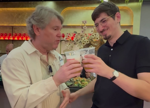 Florin Răducioiu și Matei Lucescu