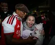 Fotbaliștii lui Arsenal au petrecut, după remiza lui Manchester City