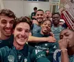 Fotbaliștii lui Arsenal au petrecut, după remiza lui Manchester City
