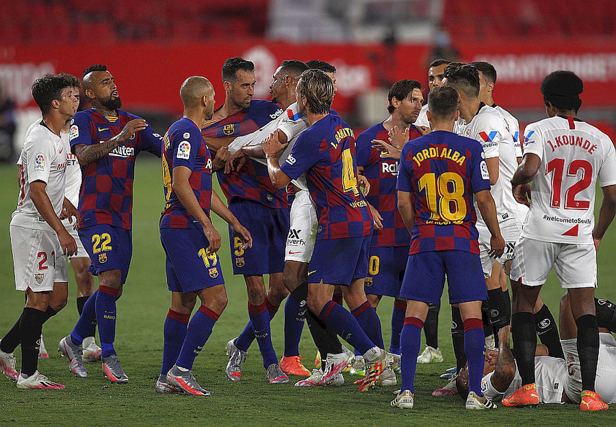 SEVILLA - BARCELONA. Gerard Pique acuză o conspirație contra Barcelonei: „Va fi greu ca Real Madrid să piardă puncte”