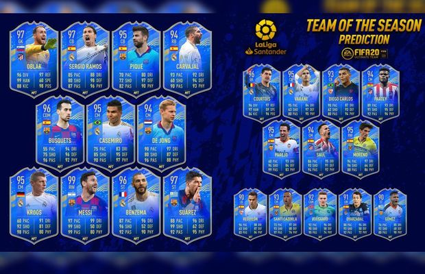 Se poate face o echipă doar din carduri Echipa Sezonului și cu bani puțini