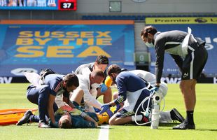 Brighton - Arsenal 2-1 » Bătaie şi nervi la restart. Plus o accidentare gravă!