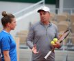 Simona Halep și Daniel Dobre la Roland Garros în 2019