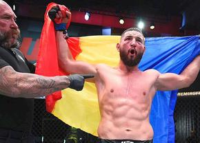 Nicolae Negumereanu, victorie spectaculoasă în UFC! E primul român care obține un asemenea succes