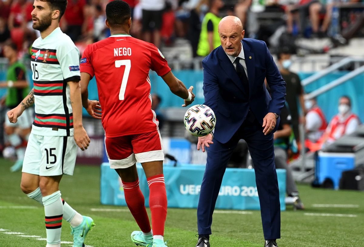 Marco Rossi, selecționerul Ungariei, la povești cu reporterii GSP » Imagini cu strategul italian al maghiarilor