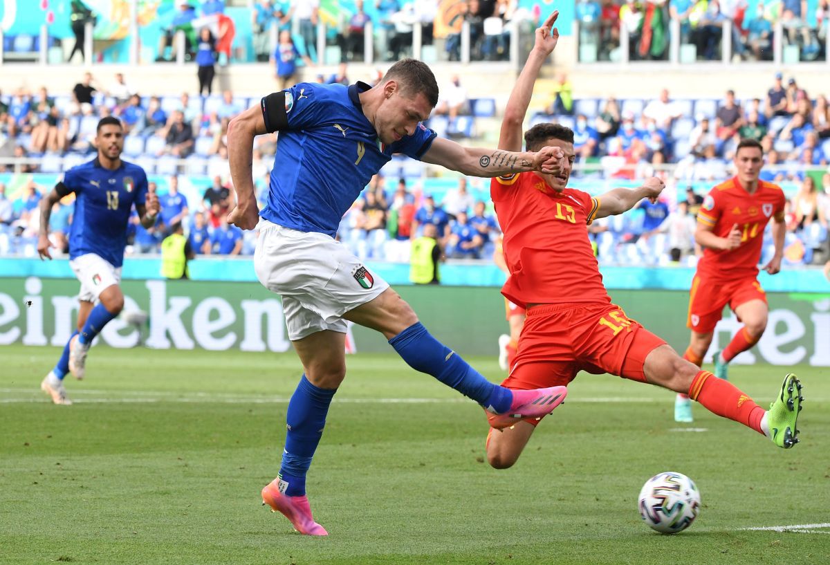 Italia - Țara Galilor 1-0 » Braț la braț spre optimile EURO 2020