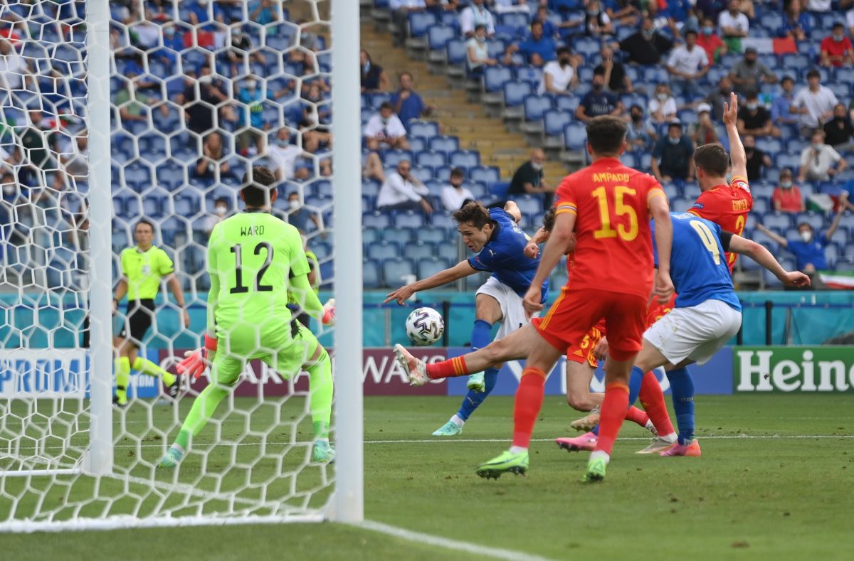 Italia - Țara Galilor 1-0 » Braț la braț spre optimile EURO 2020