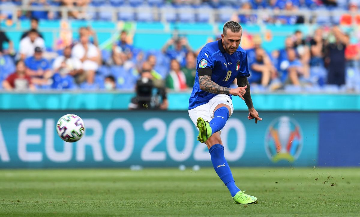 Italia - Țara Galilor 1-0 » Braț la braț spre optimile EURO 2020