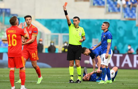 Hațegan n-a îngenuncheat înainte de meci + Galezii l-au contestat pentru „roșu”! Cine i-a dat dreptate românului