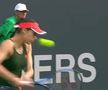 Sorana Cîrstea, lovitură în meciul cu Andrea Petkovic / FOTO: Captură @Digi Sport 2