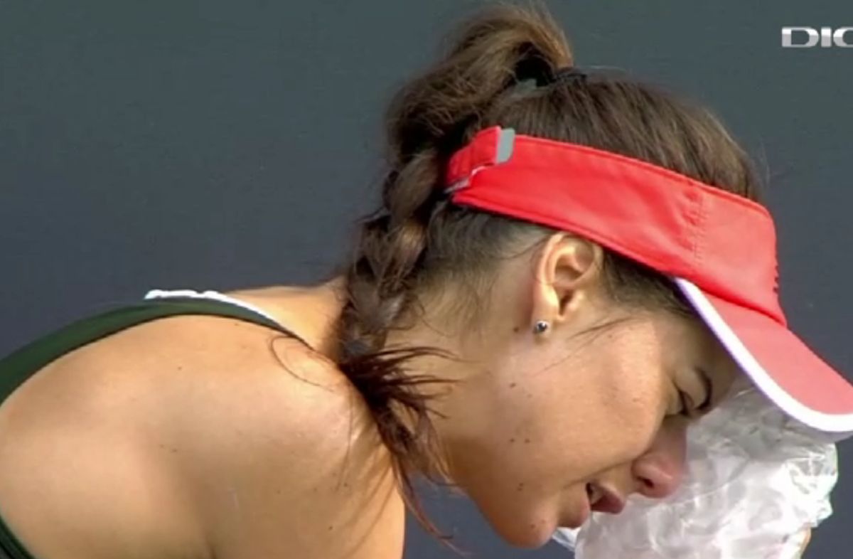 Sorana Cîrstea, lovitură în meciul cu Andrea Petkovic / FOTO: Captură @Digi Sport 2