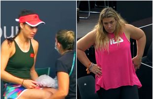 Sorana Cîrstea a încasat o lovitură violentă în meciul cu Petkovic » Bartoli, speriată în tribunele de la Bad Homburg