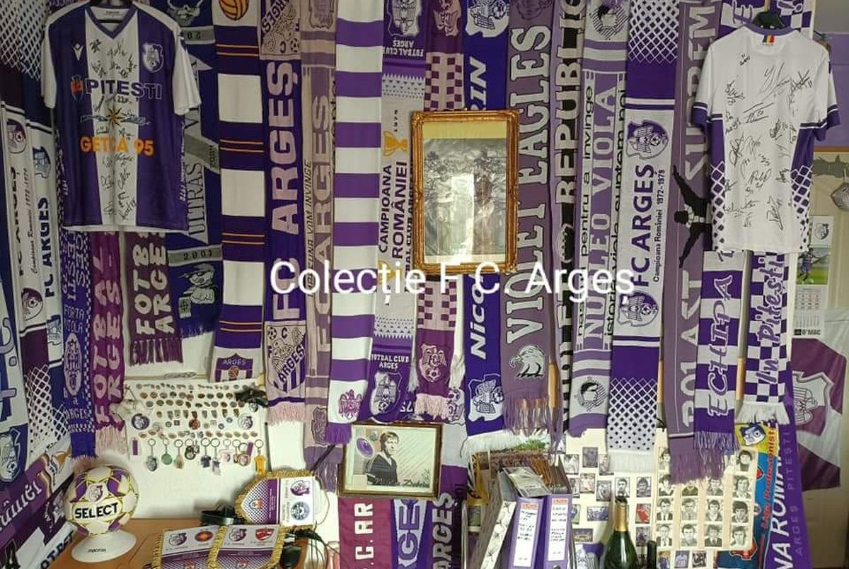 El e suporterul român care și-a transformat camera în muzeu » Mii de piese de colecție cu echipa favorită: „E costisitor, dar satisfacțiile sunt pe măsură”