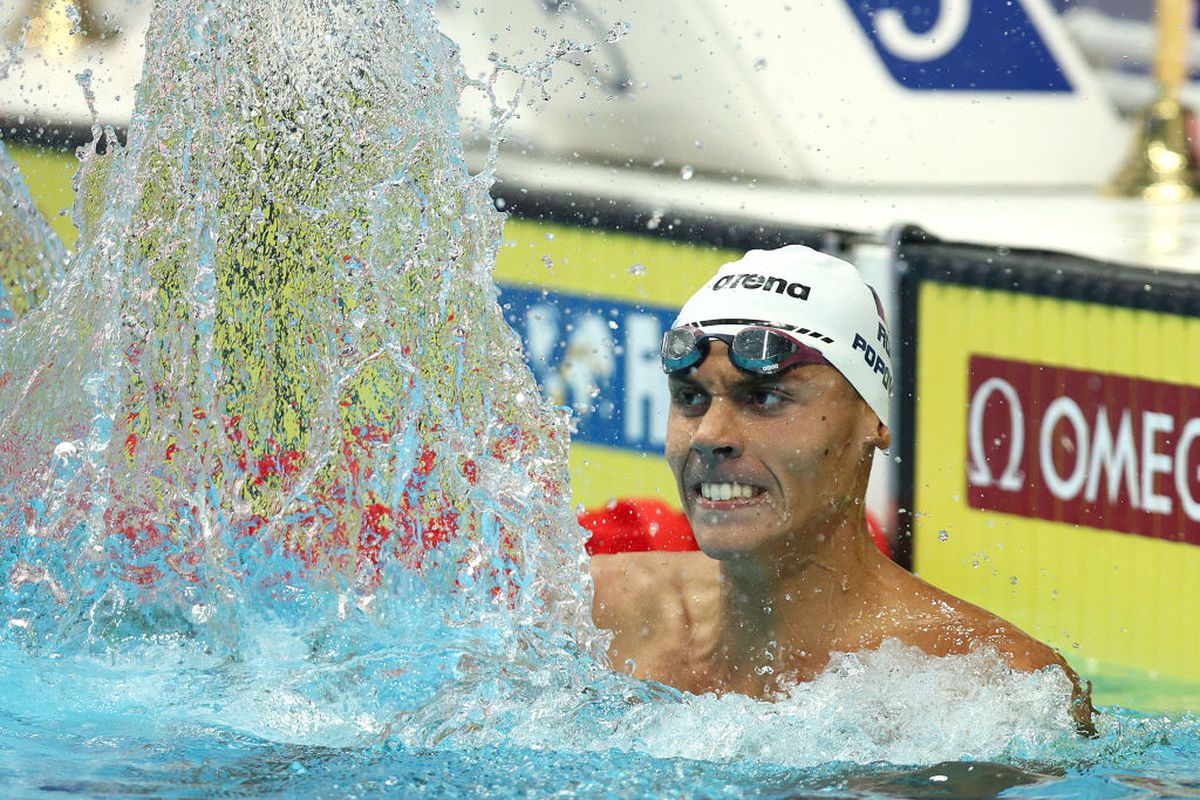 David Popovici e REGELE ABSOLUT al natației: campion mondial în proba de 200 de metri liber! Al 4-lea timp din ISTORIE