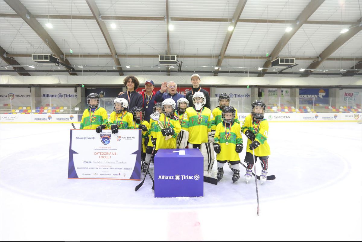 Turneul de hochei Allianz-Țiriac International Trophy și-a desemnat câștigătorii în cadrul primei ediții a competiției