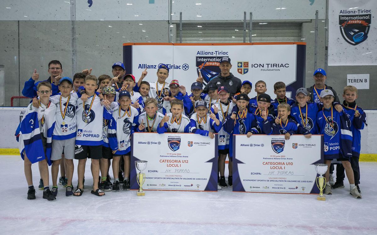 Turneul de hochei Allianz-Țiriac International Trophy și-a desemnat câștigătorii în cadrul primei ediții a competiției