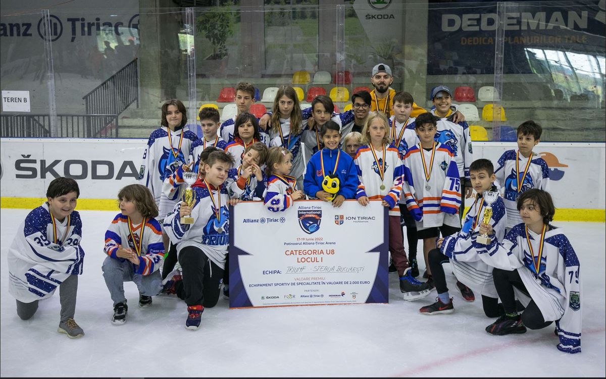 Turneul de hochei Allianz-Țiriac International Trophy și-a desemnat câștigătorii în cadrul primei ediții a competiției