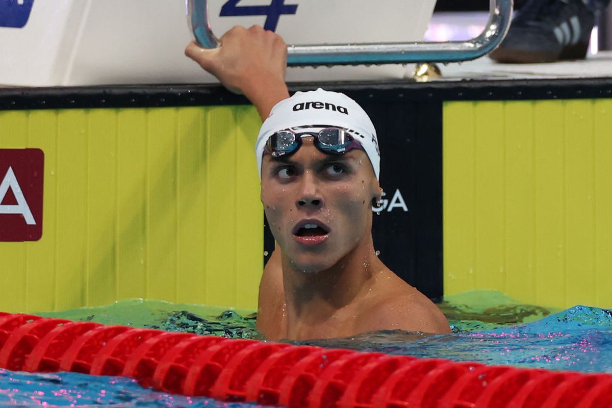 David Popovici e REGELE ABSOLUT al natației: campion mondial în proba de 200 de metri liber! Al 4-lea timp din ISTORIE
