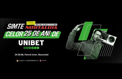 Unibet, partener al distracției la Festivalul Nostalgia 2022