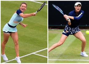 Eliminate în semifinale la Birmingham, Halep și Cîrstea urcă în clasamentul WTA
