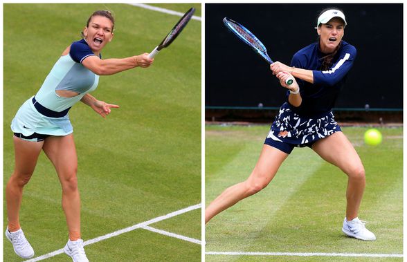 Eliminate în semifinale la Birmingham, Halep și Cîrstea urcă în clasamentul WTA