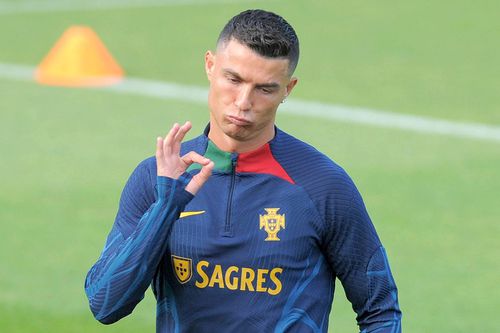 Cristiano Ronaldo, înaintea meciului 200 la naționala Portugaliei. Foto: Imago Images