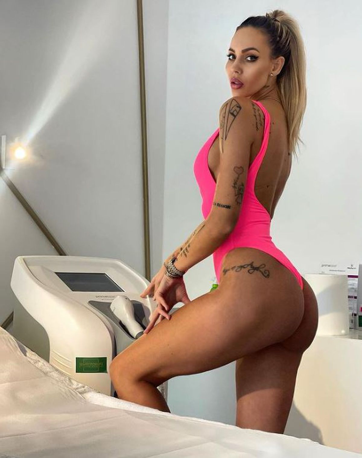 Lena, soția lui Gabi Enache. Foto: Instagram